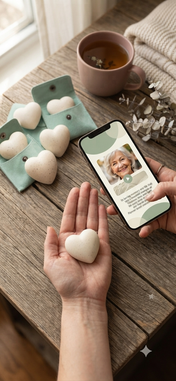 Forever Connected™ Pocket Hearts