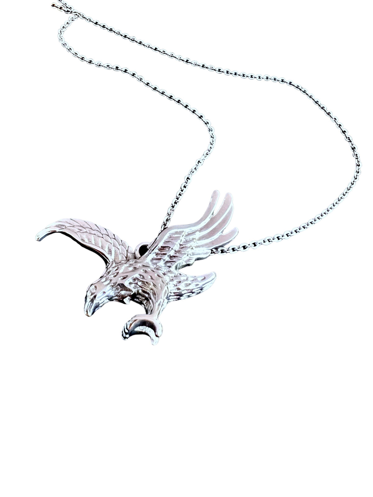 Majestic Eagle Personalized Cremation Urn pendant necklace