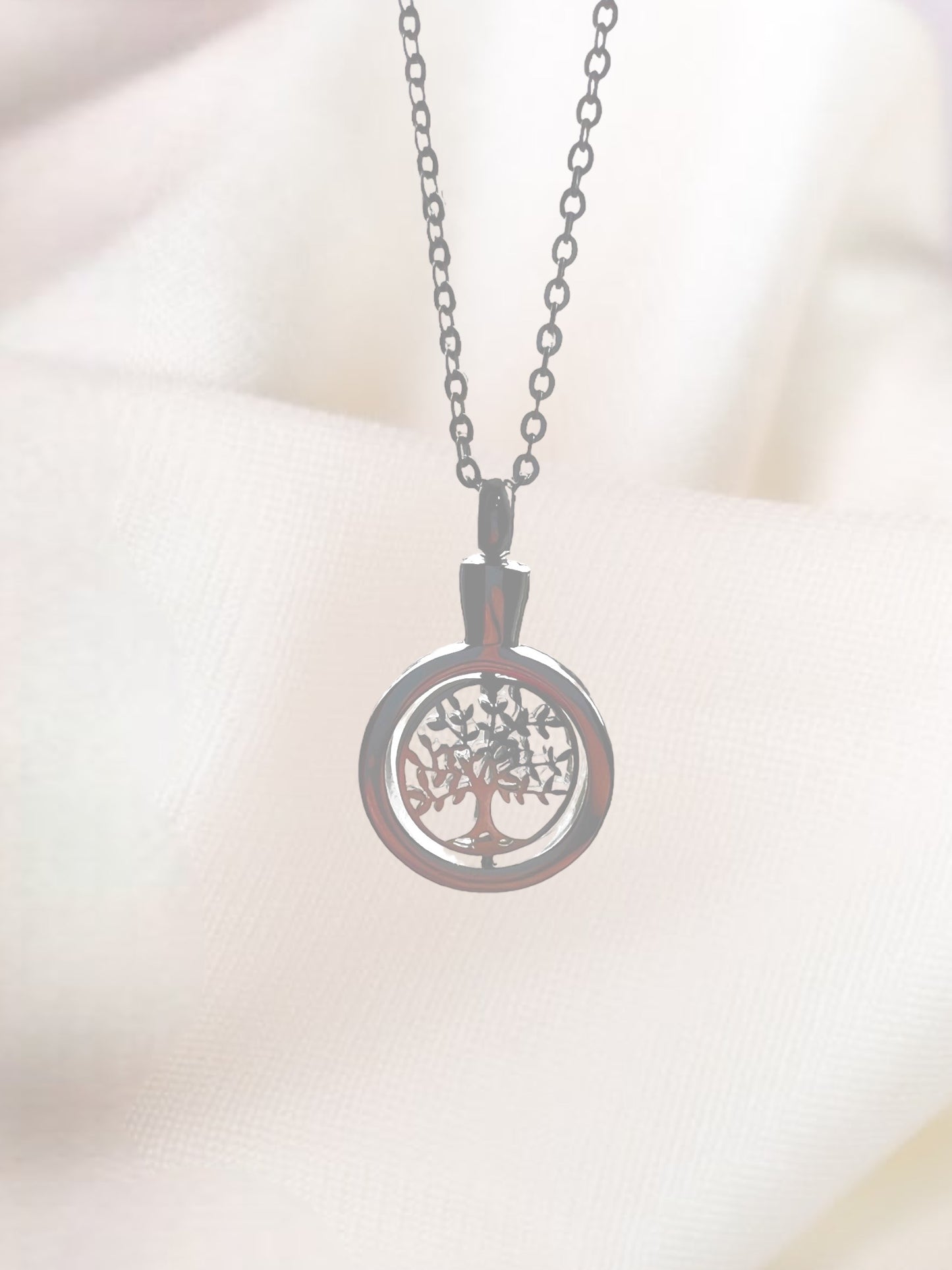 Tree of Life Urn Pendant Necklace