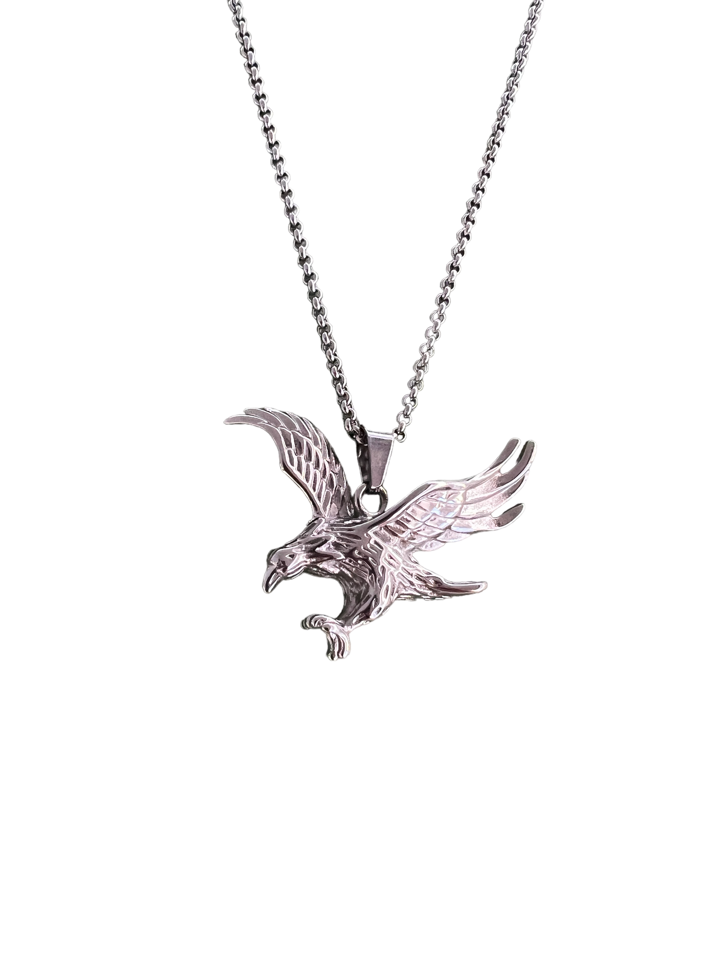 Majestic Eagle Personalized Cremation Urn pendant necklace