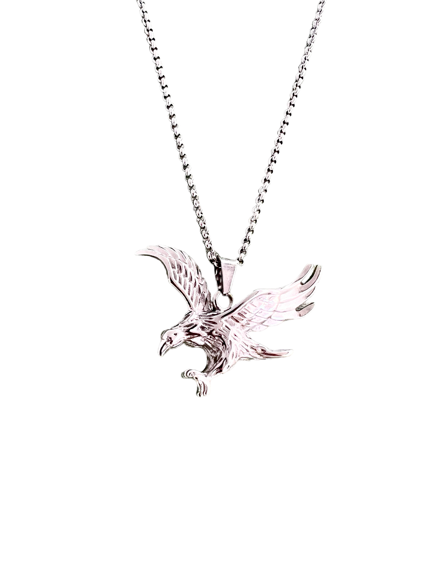 Majestic Eagle Personalized Cremation Urn pendant necklace