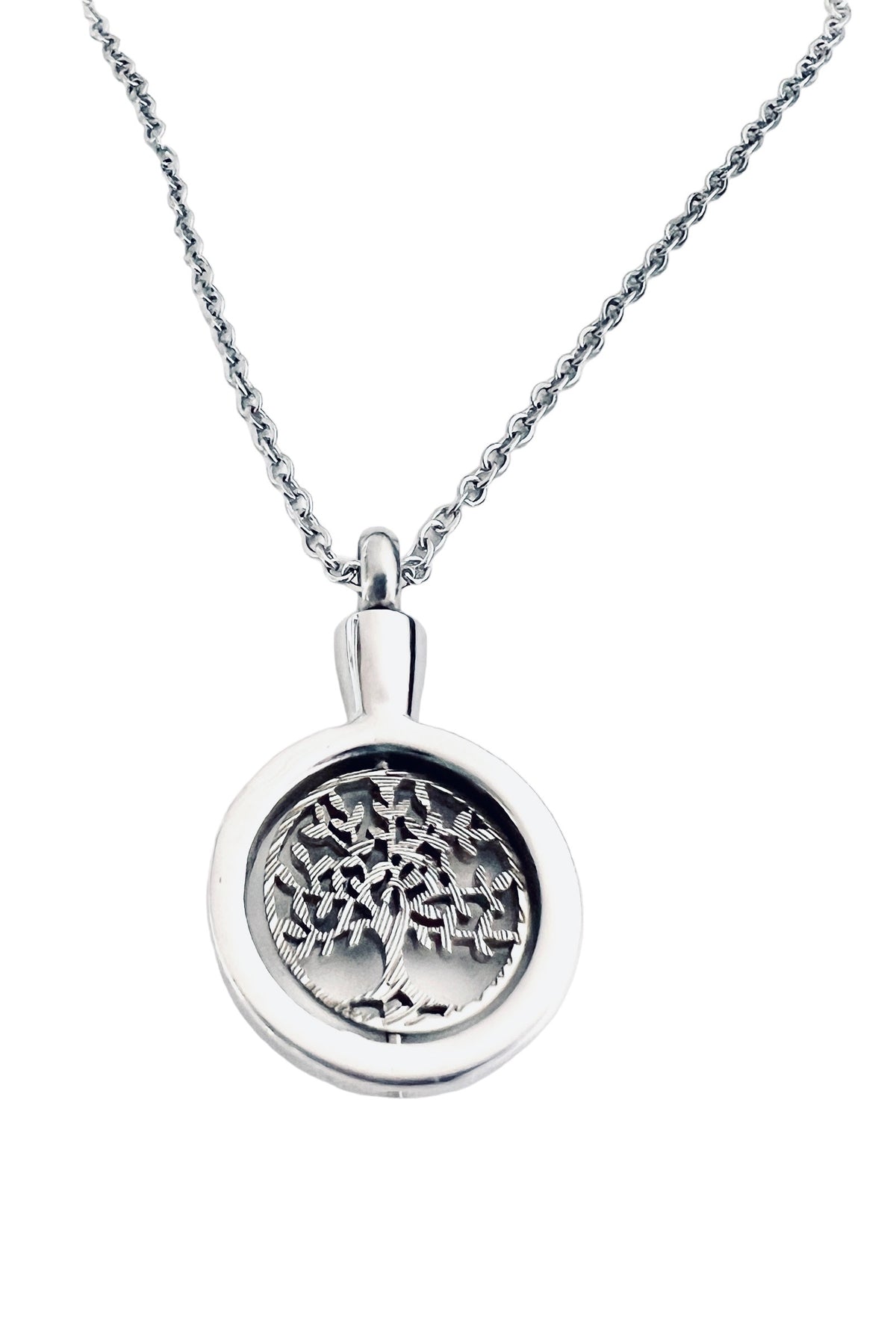 Tree of Life Urn Spinner Centre Pendant Necklace