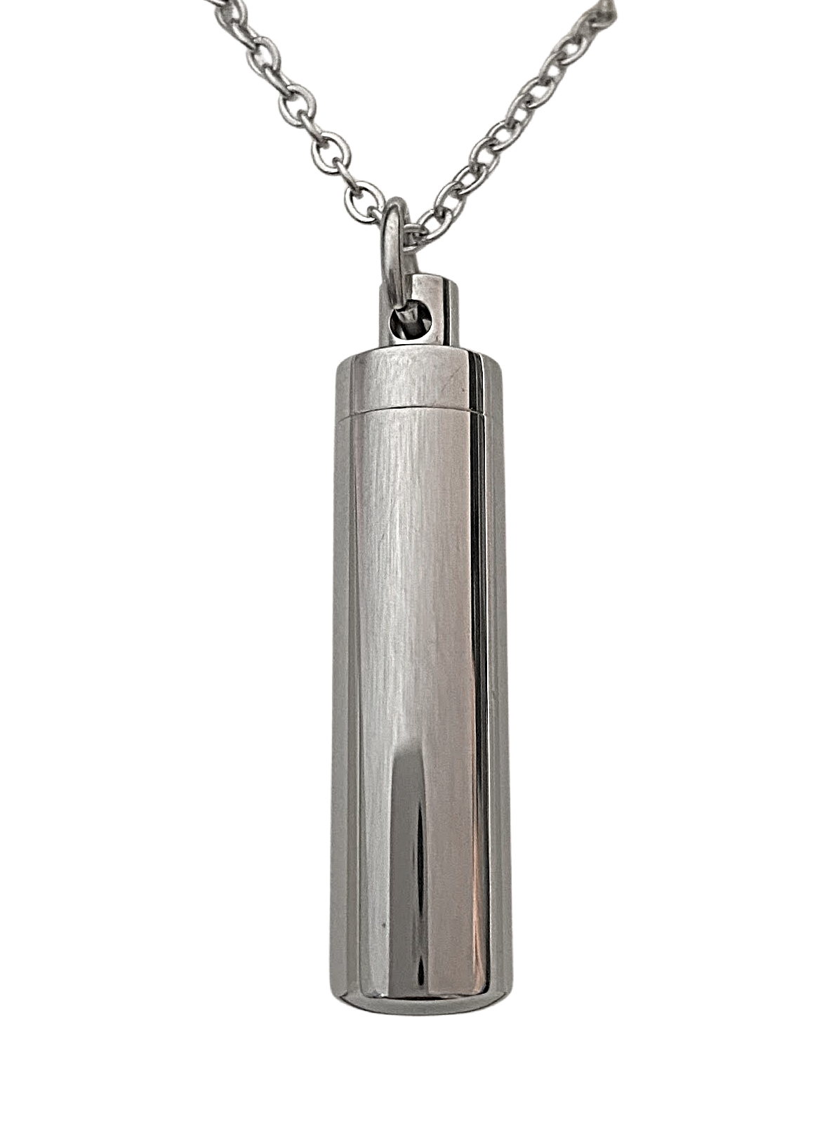 Cylinder Urn Pendant Necklace